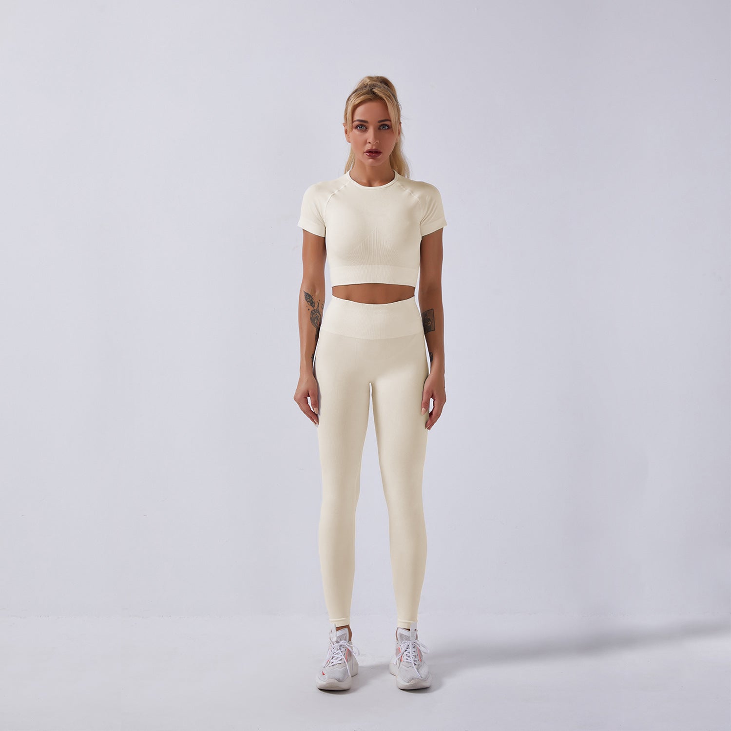 Women Fitness Active Gym Seamless Botee Yoga Set