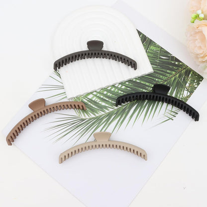 Hair Claw Clips for Women Girls 4Pcs Hold Everything Claw Clip Big Hair Clips for Thin Hair Claw Clip Pack Strong Hair Clips for Styling Hair Claws Accessories Small Gifts for Women