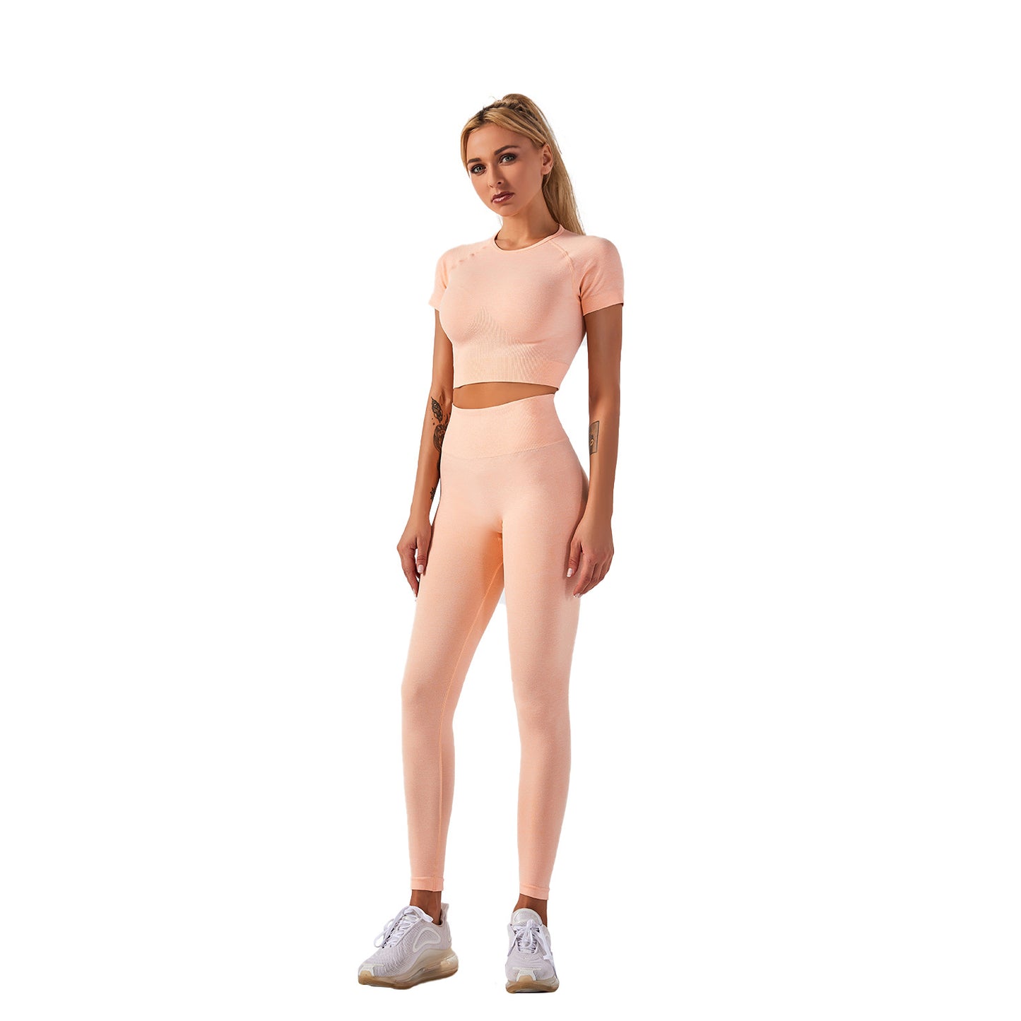 Women Fitness Active Gym Seamless Botee Yoga Set